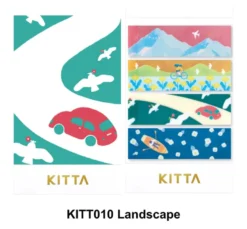 King Jim | Washi Tape Precortado KITTA Clear Landscape