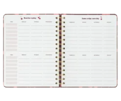 Kokonote | Agenda Escolar Bambina Cherry Rouge 2026-2027 (Semanal)