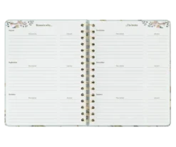 Kokonote | Agenda Escolar Bambina Seasonal Flowers 2026-2027 (Semanal)