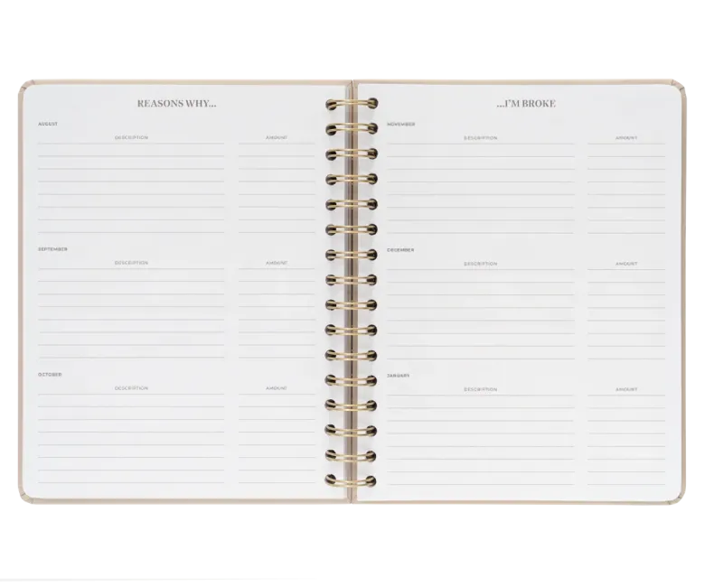 Kokonote | Agenda Escolar Bambina Misty Gray 2026-2027 (Semanal)
