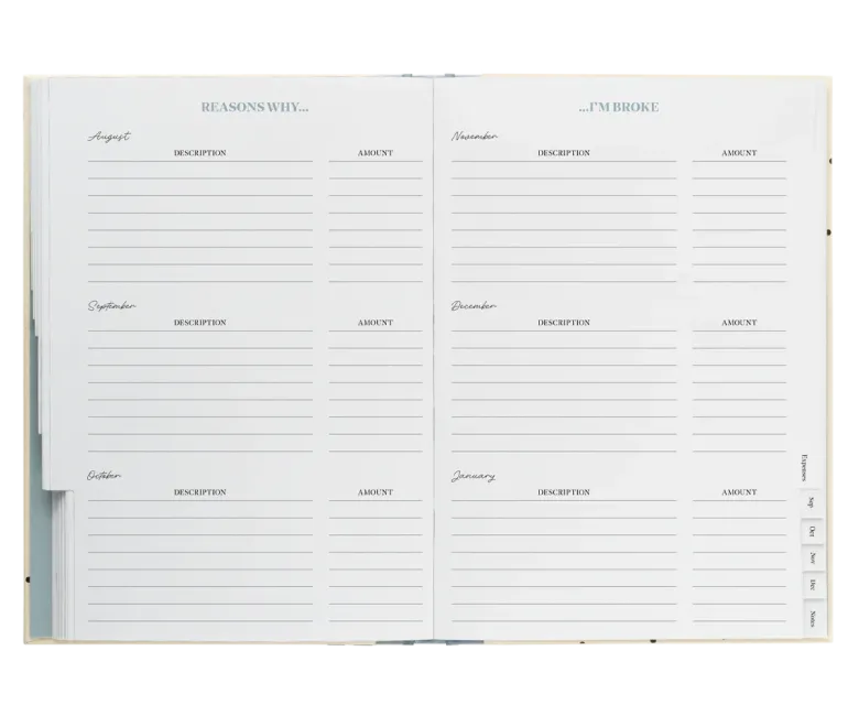 Kokonote | Agenda Escolar Gaia Cloud Dots 2026-2027 (Semanal)