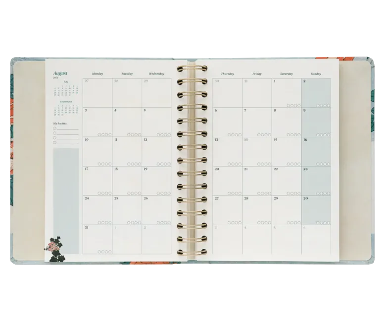 Kokonote | Agenda Escolar Idole Hokusai 2026-2027 (Semanal)