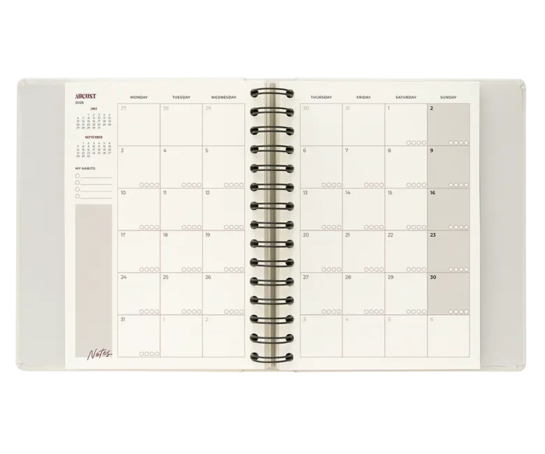 Kokonote | Agenda Escolar Idole Gazette 2026-2027 (Semanal)