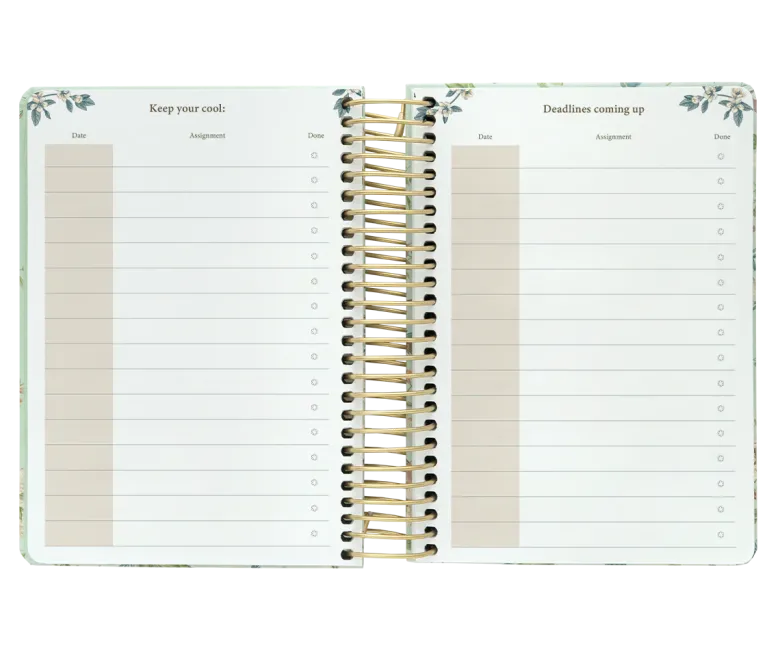 Kokonote | Agenda Escolar Muse Seasonal Flowers 2026-2027 (Diaria)