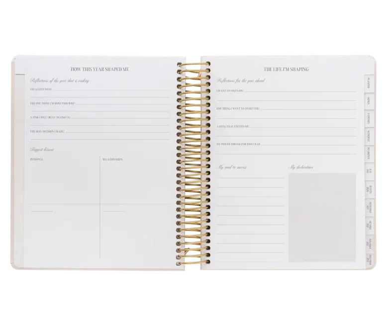 Kokonote | Agenda Escolar Olympia Powder Pink 2026-2027 (Semanal)