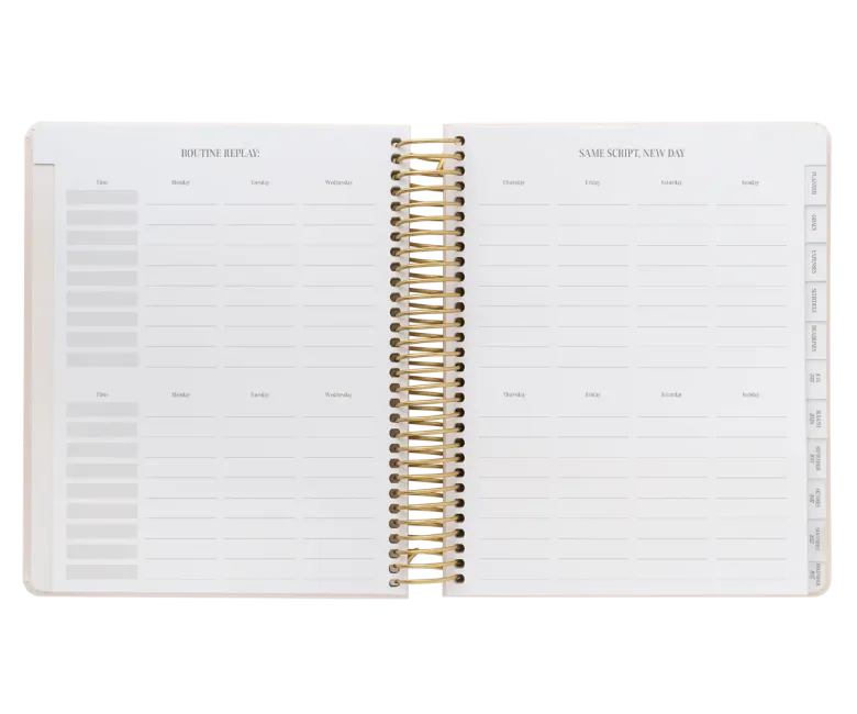 Kokonote | Agenda Escolar Olympia Powder Pink 2026-2027 (Semanal)