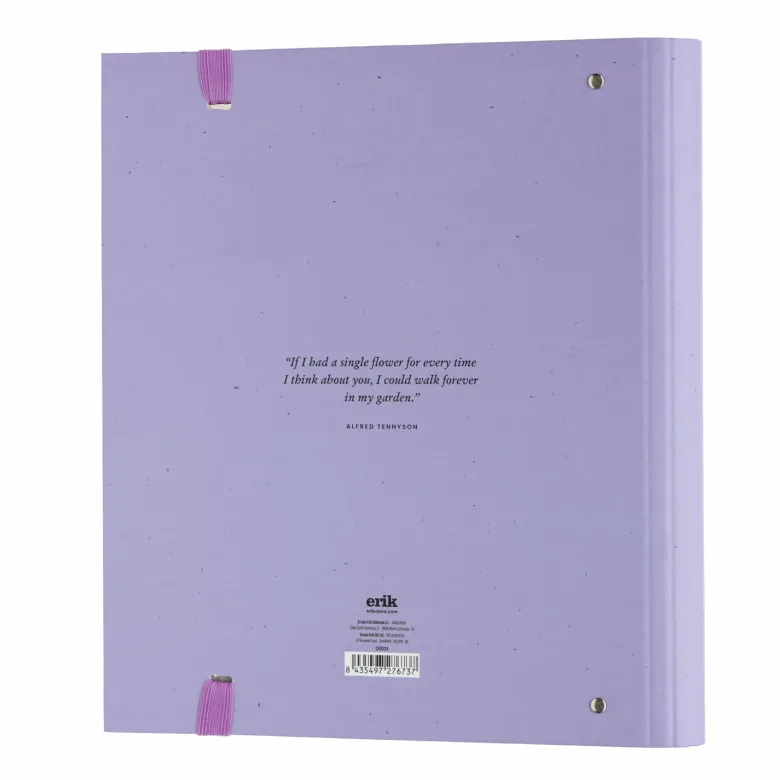 Kokonote | Carpeta de 4 Anillas A4 Wild Flowers