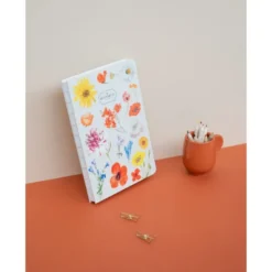 Kokonote | Cuaderno Artesanal A5 Botanical Flower