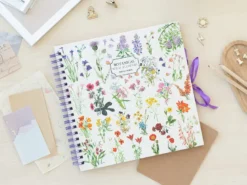 Kokonote | Álbum Scrapbook Botanical Wild Flower
