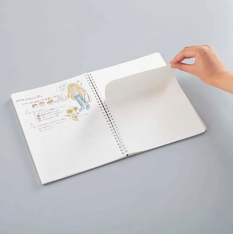 Kokuyo | Cuaderno Soft Ring A5 Clear (Rayas)