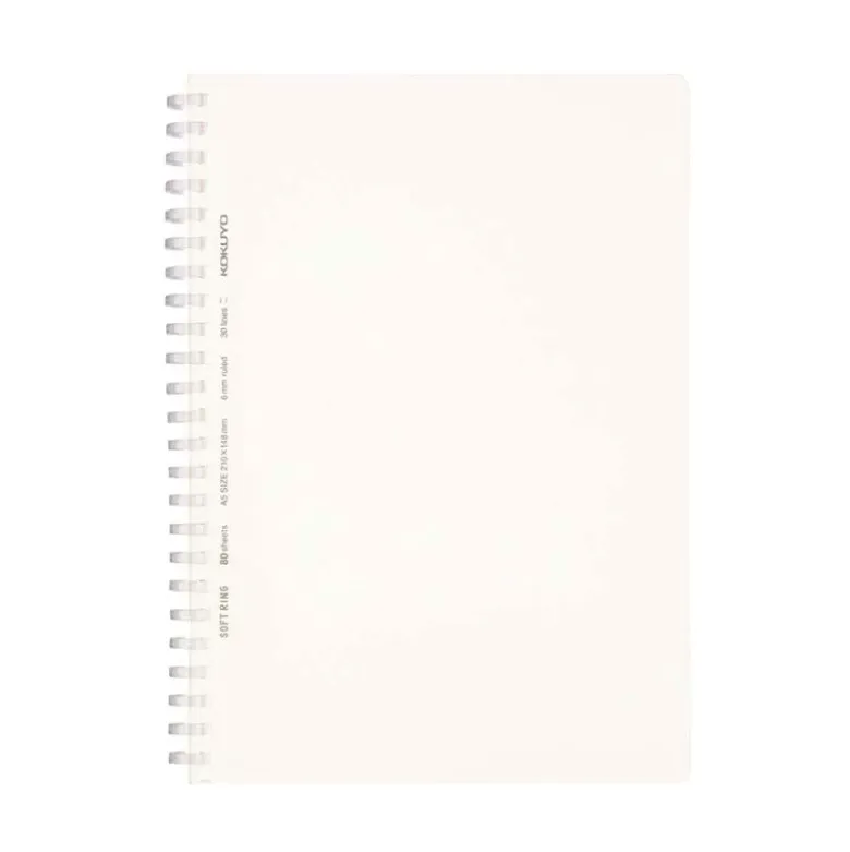 Kokuyo | Cuaderno Soft Ring A5 Clear (Rayas)