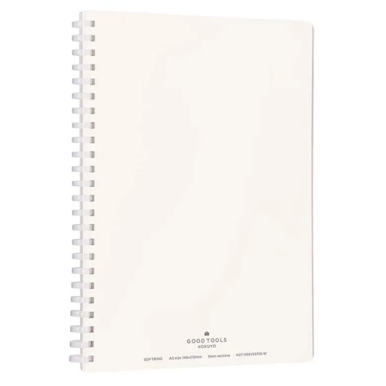 Kokuyo | Cuaderno Soft Ring A5 GOOD TOOLS (Cuadros)