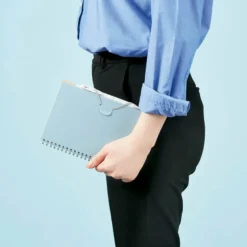 Kokuyo | Cuaderno Soft Ring Penott B6 Black (Cuadros)