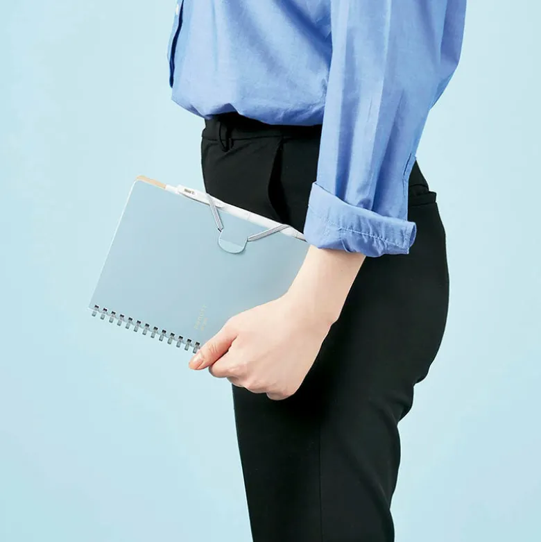 Kokuyo | Cuaderno Soft Ring Penott A5 White (Cuadros)