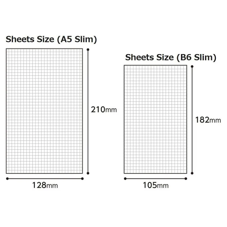 Kokuyo | Cuaderno Soft Ring Penott A5 Black (Cuadros)