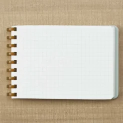 Kokuyo | Cuaderno Soft Ring Sooofa A7 Green (Cuadros)