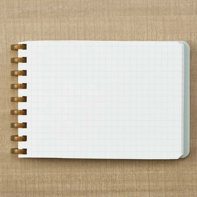 Kokuyo | Cuaderno Soft Ring Sooofa A7 Pink (Cuadros)