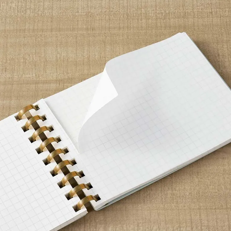Kokuyo | Cuaderno Soft Ring Sooofa A6 Pink (Cuadros)