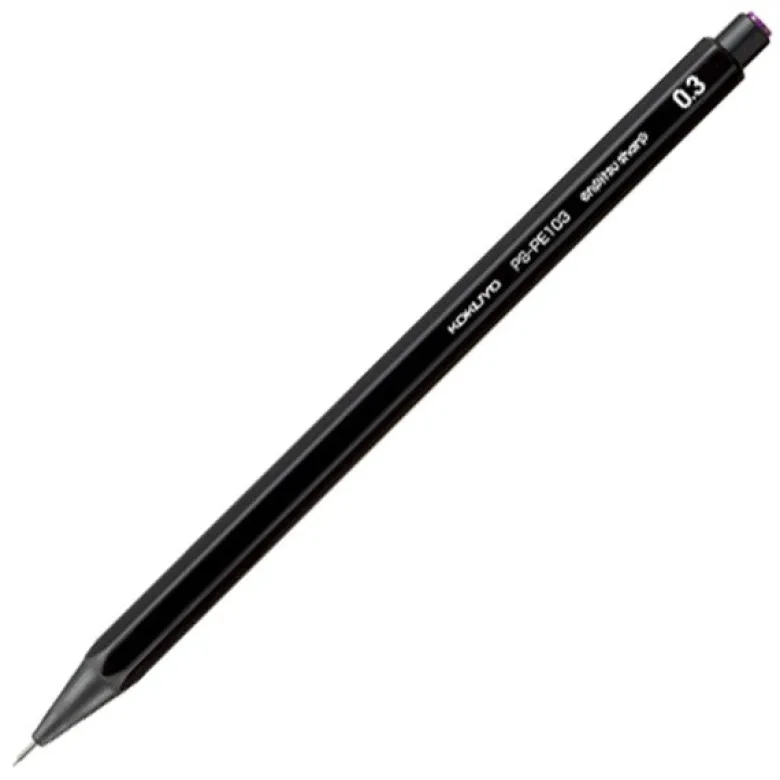 Kokuyo | Portaminas Enpitsu 0.3 Black