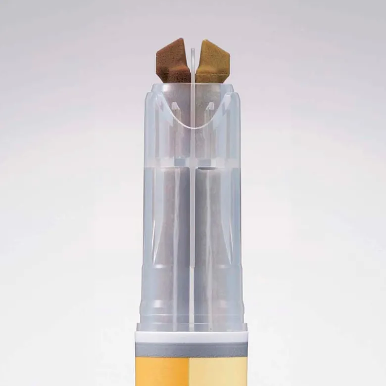 Kokuyo | Subrayador de Doble Punta Mark+ 2 Tone Gold