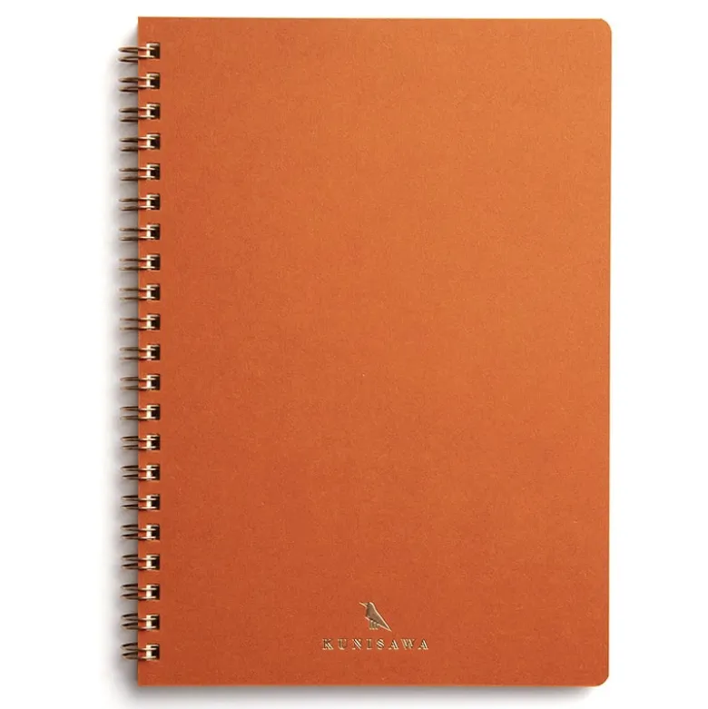 Kunisawa | Cuaderno A5 Find Ring Note Tangerine