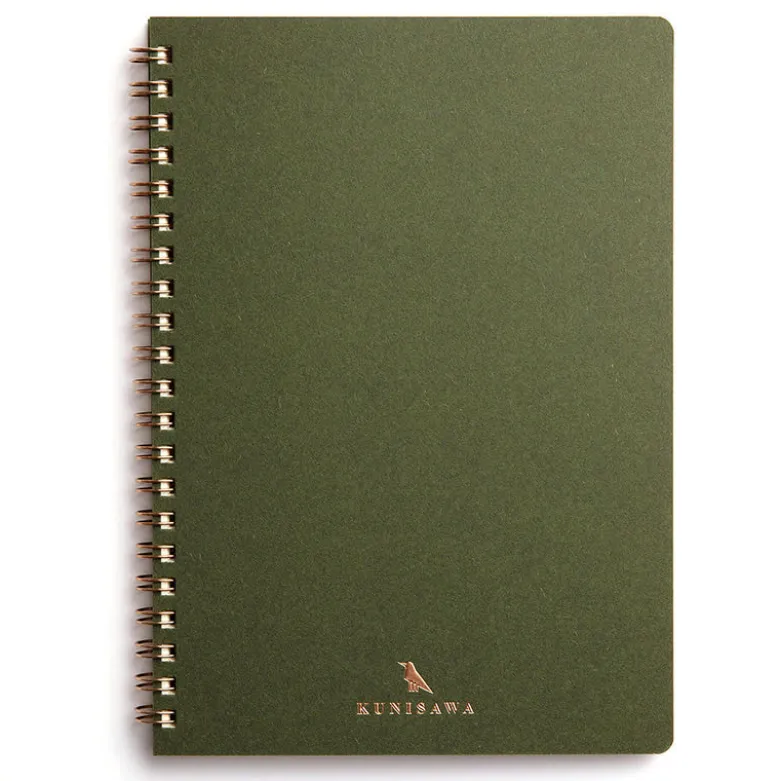 Kunisawa | Cuaderno A5 Find Ring Note Juniper