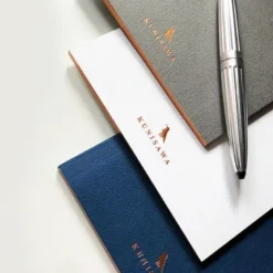 Kunisawa | Cuaderno A5 Find Slim Note Midnight Blue