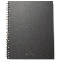 Kunisawa | Cuaderno B5 Executive Ring Note Charcoal