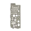 Kutsuwa | Plantilla Stencil Mastemplate Schedule