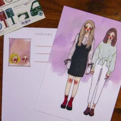 La Dolce Vita | Postal Red Friends