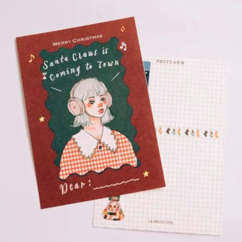 La Dolce Vita | Postal Santa Claws Is Coming To Town
