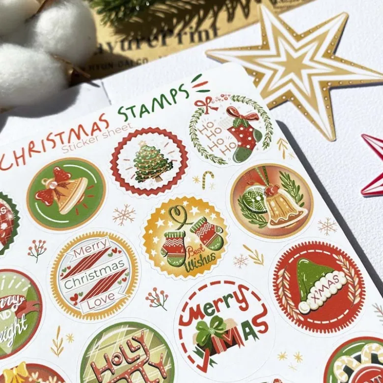 LETTOOn | Pegatinas Christmas Stamps