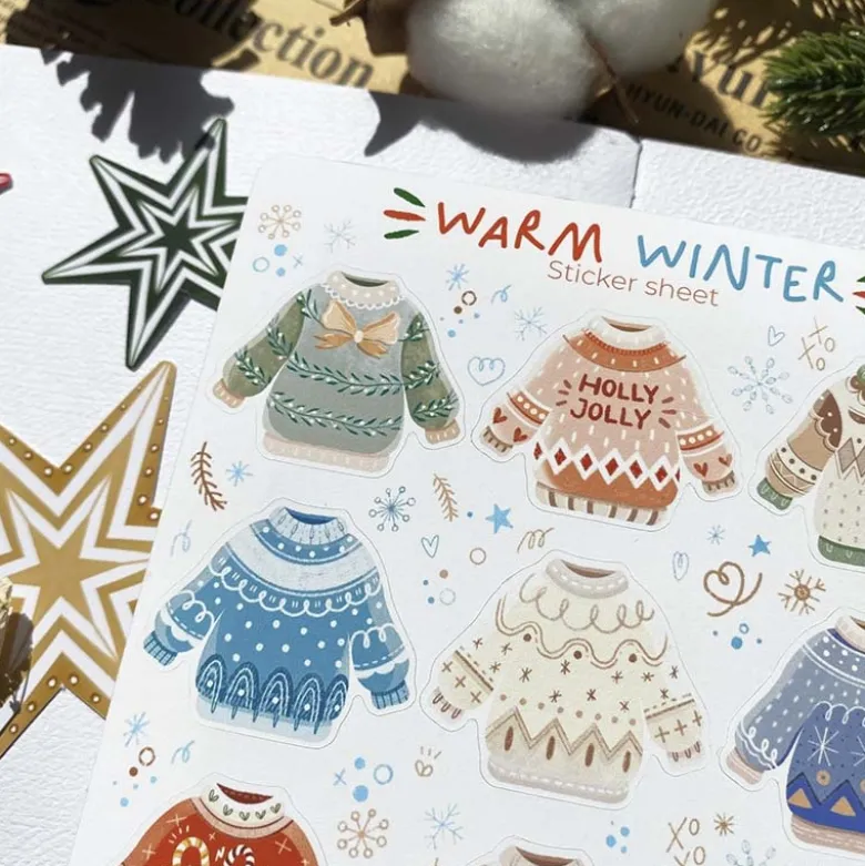 LETTOOn | Pegatinas Warm Winter
