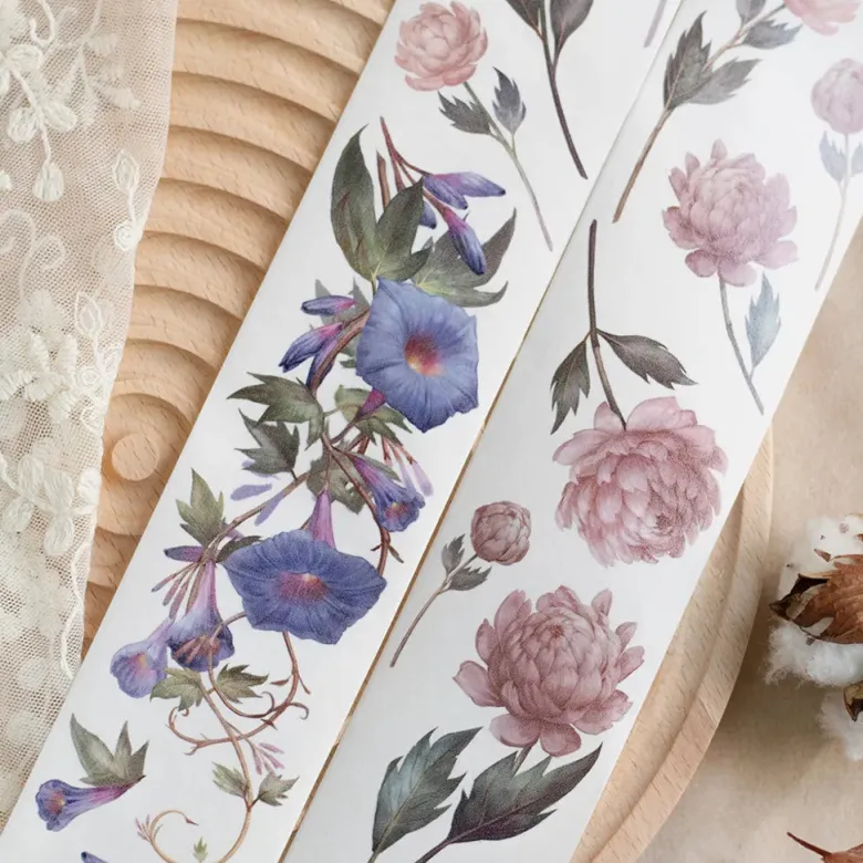 Loi Design | Ipomoea & Peony Washi Tape