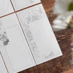 Loi Design | Papeles Decorativos Flower Collection Elegant Gray