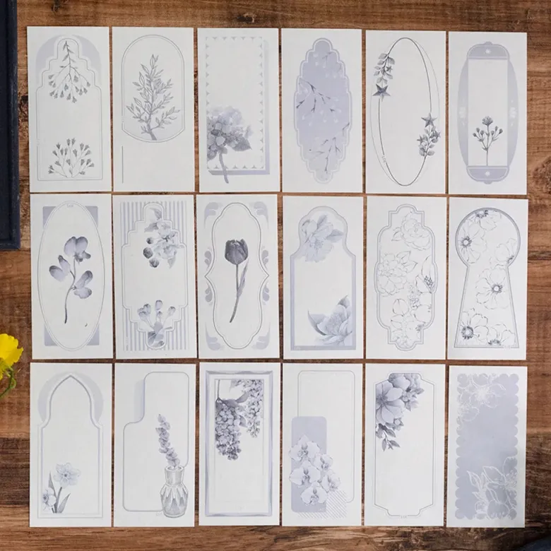 Loi Design | Papeles Decorativos Flower Collection Navy Blue