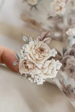 Loi Design | Pegatinas en Rollo The Amber Bloom Die-Cut PET Tape