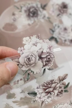 Loi Design | Pegatinas en Rollo The Amber Bloom Die-Cut PET Tape