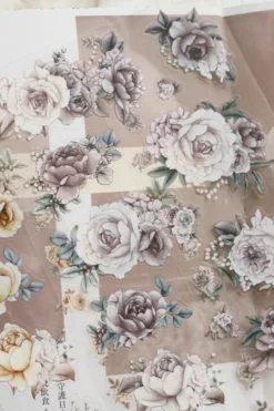 Loi Design | Pegatinas en Rollo The Amber Bloom Die-Cut PET Tape