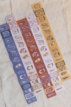 Loi Design | Pegatinas en Rollo Stationery Garther Die-Cut Paper Tape