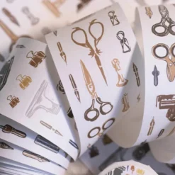 Loi Design | Pegatinas en Rollo Retro Stationery Die-Cut Paper Tape
