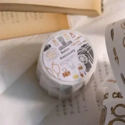 Loi Design | Pegatinas en Rollo Retro Stationery Die-Cut Paper Tape