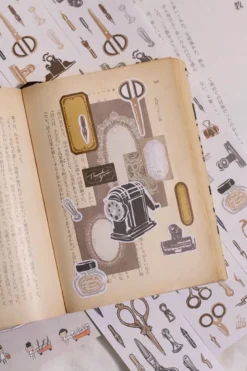 Loi Design | Pegatinas en Rollo Retro Stationery Die-Cut Paper Tape