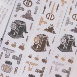 Loi Design | Pegatinas en Rollo Retro Stationery Die-Cut Paper Tape