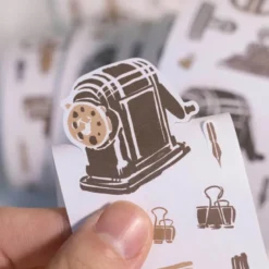 Loi Design | Pegatinas en Rollo Retro Stationery Die-Cut Paper Tape