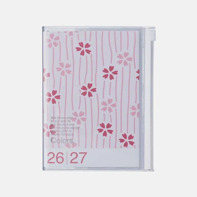 MARK'S | Agenda A6 Cherry Blossom 2026-2027 (Semanal)