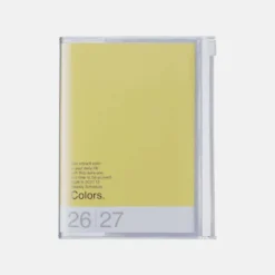 MARK'S | Agenda A6 Colors Yellow 2026-2027 (Semanal)