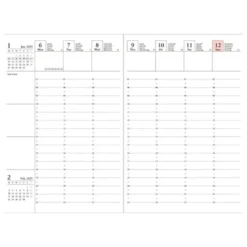 MARK'S | Agenda A6 Gradient Blue 2026-2027 (Semanal)