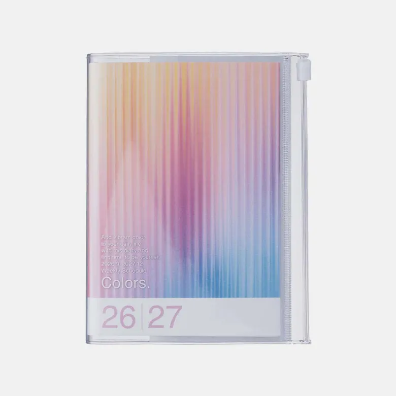 MARK'S | Agenda A6 Gradient Magenta 2026-2027 (Semanal)