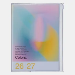 MARK'S | Agenda A5 Gradient Pink 2026-2027 (Semanal)